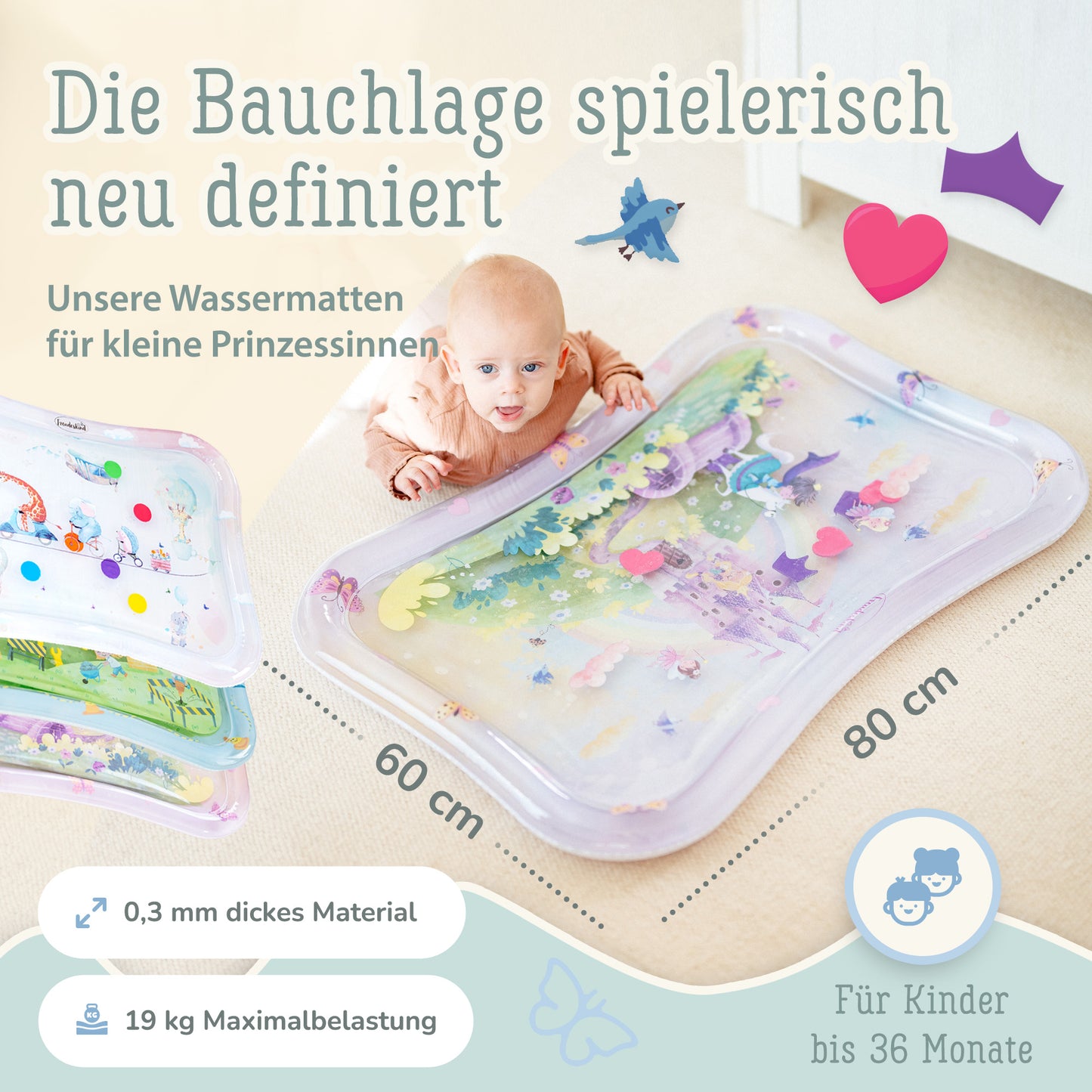 Freudeskind Wasserspielmatte Märchenschloss