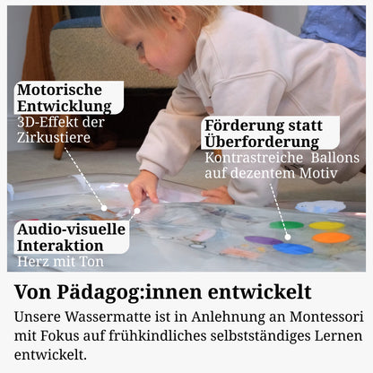 Freudeskind Wasserspielmatte Zirkustiere