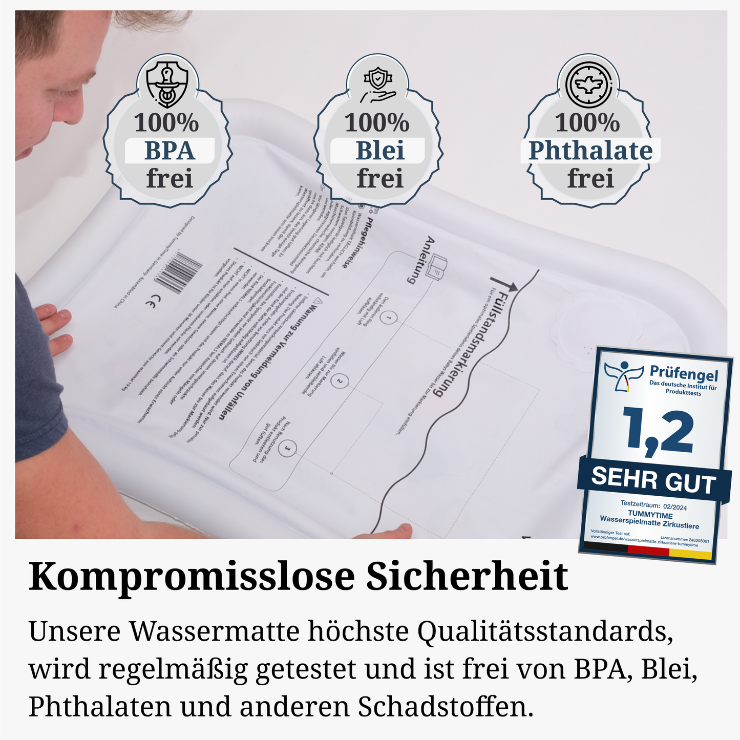 Freudeskind Wasserspielmatte Zirkustiere